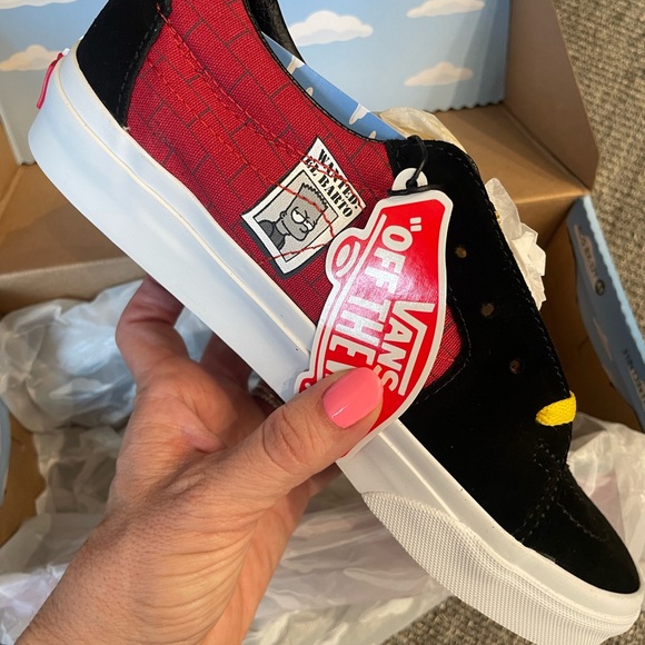 NWT VANS Sk-8 El Barto Sneakers! (Simpsons) - Picture 5 of 9